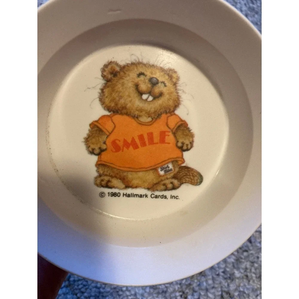 1980 hallmark shirt tales vintage kids bowl